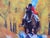 Victor Spahn (1949) Show Jumping in the Forest Original color lithograph Signed in pencil Limited edition of 250 copies...