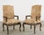 Set of Eight Country French Provincial Style Carved Dining Chairs For Sale - Image 4 of 12