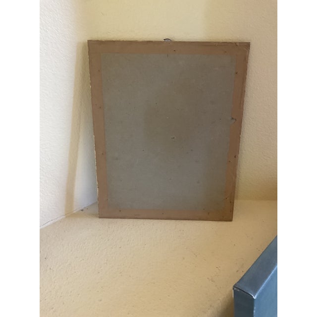 Vintage Portrait of a Girl by Artist Ruth K S - Framed For Sale - Image 9 of 9