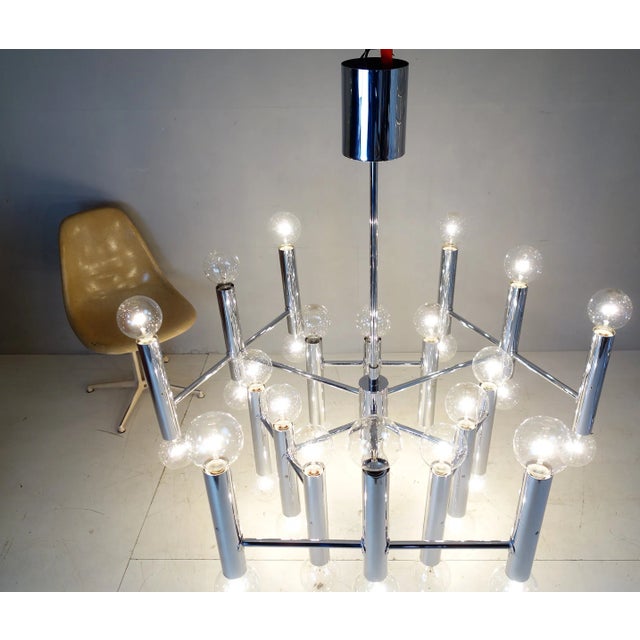 Large Chandelier, 1960s For Sale - Image 3 of 7