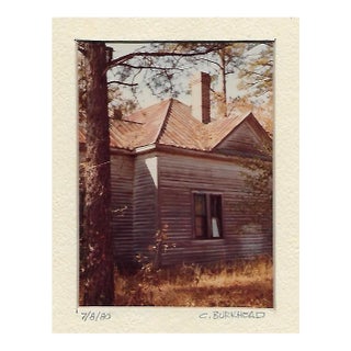 1980 Charles Burkhead Abandoned House Photograph For Sale