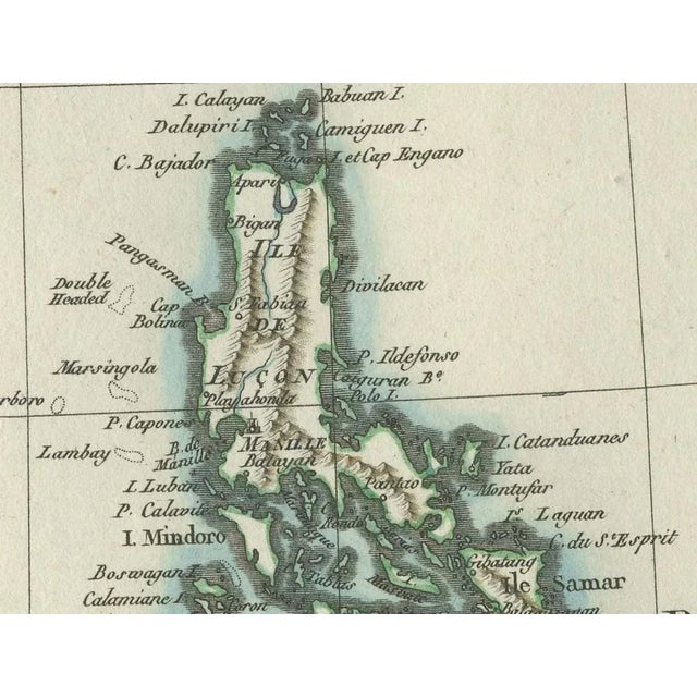 Late 18th Century Tardieu Map of Southeast Asia, 1797 For Sale - Image 5 of 8