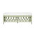 Light Green Lillian Bench - Celery Green For Sale - Image 8 of 8