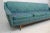 Mid 20th Century Mid Century Modern Floral Turquoise Large Sofa For Sale - Image 5 of 10