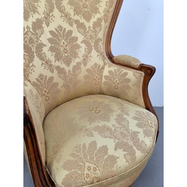 Rococo Style Wingback Armchairs, 1920s, Set of 2 For Sale - Image 14 of 17