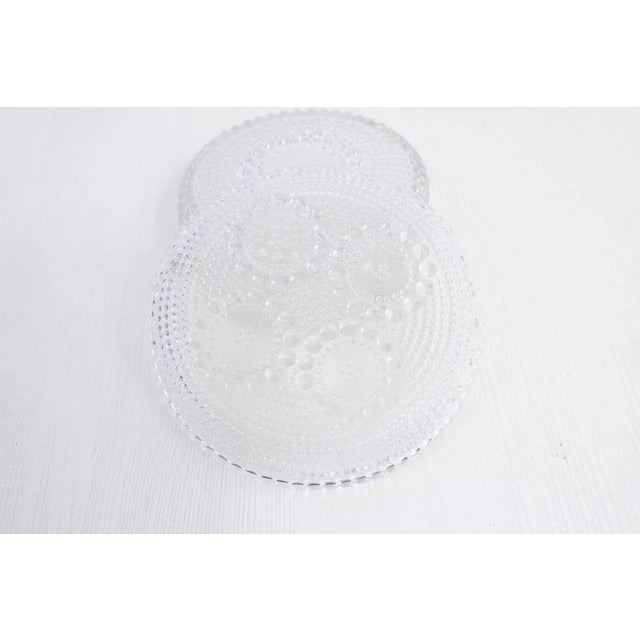 1970s Small Mid-Century Glass Graponia Bowl by Nanny Still for Riihimäki / Riihimäen Lasi Oy For Sale - Image 5 of 9