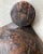 Burnt Umber Late 19th-Century Hand-Hewn Rustic American Wooden Dough Bowl For Sale - Image 8 of 12