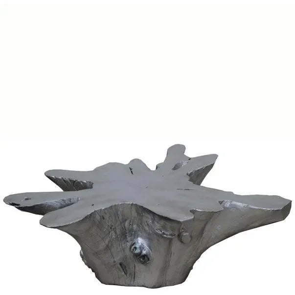 Wood Silver Star Organic Teak Root Coffee Table For Sale - Image 7 of 7