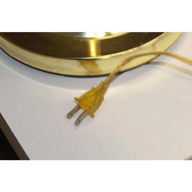 1970s Torchiere Lamp With Acrylic Starburst Shade For Sale - Image 5 of 9