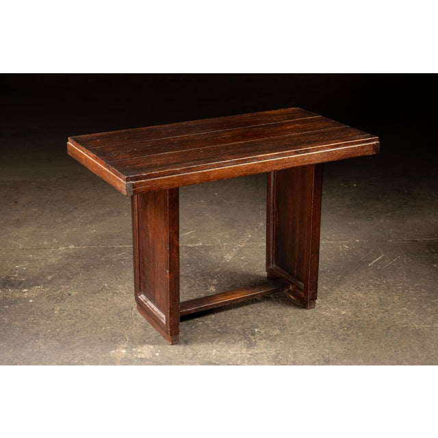 English 1880s British Colonial Hardwood Writing Desk For Sale - Image 3 of 9