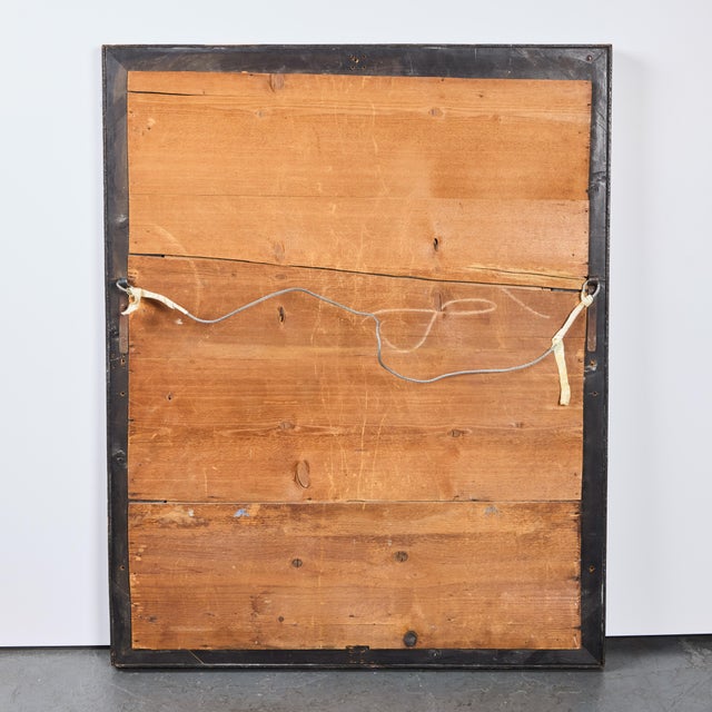 Venetian Cobalt Blue Mirror For Sale - Image 9 of 9