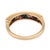 Vintage Sapphire Diamond 14k Yellow Gold Band Ring, Size 5 For Sale In Los Angeles - Image 6 of 6