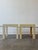 Mid-Century Modern Vintage Pair of Parsons Style Side Tables For Sale - Image 3 of 13