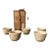 Otagaki Rengetsu Ceramic Tea Cups - Set of 5 For Sale