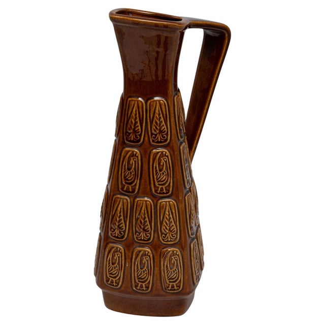20th Century German 'W. Germany'' Ceramic Vase For Sale - Image 9 of 18