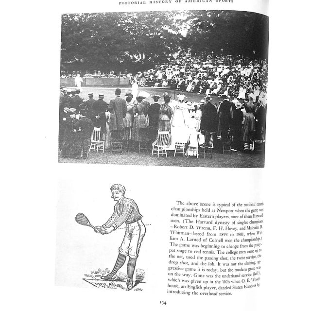 Paper "Pictorial History of American Sports: From Colonial Times to the Present" 1952 Durant, John and Bettmann, Otto For Sale - Image 7 of 10