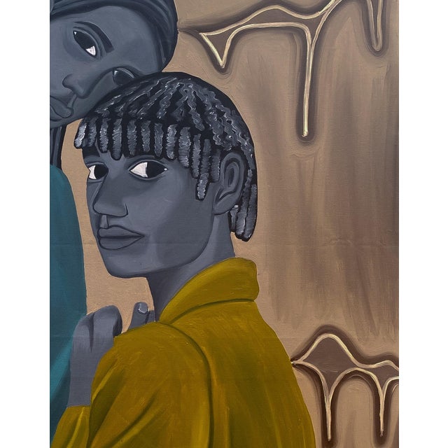 "Soulmates in Every Step" captures the delicate dance of friendship, portraying the intricate steps of a bond that, though...