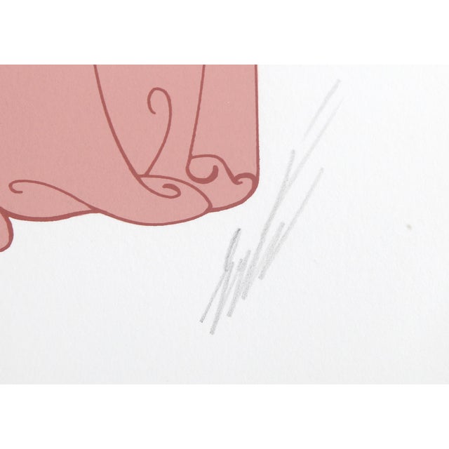 Screenprint, signed and numbered in pencil Edition of LXXXIII/CXII Image Size: 21 x 14 inches Frame Size: 35 x 27 inches