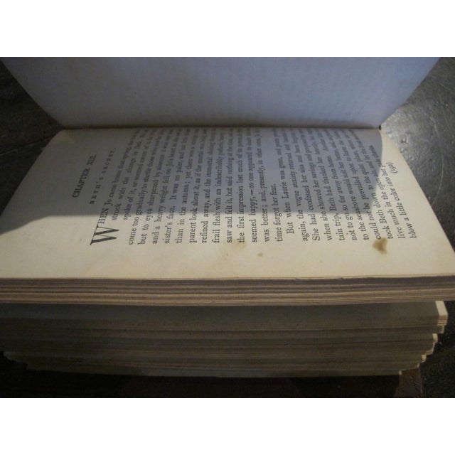 Antique 1870 Little Women Meg Jo Beth & Amy Louis May Alcott 2 Volume Book Set For Sale - Image 13 of 16