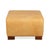 Animal Skin Cognac Leather Ottoman from Machalke For Sale - Image 7 of 9