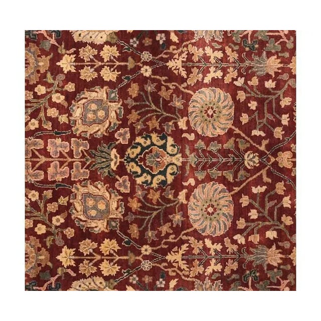 Handwoven Persian Style Area Rug 8’0″ X 9’9″ For Sale - Image 4 of 7