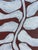 2026 "Fronda" Contemporary Abstract Botanical Painting on Paper by Artist r.k. Red For Sale - Image 4 of 5