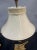 Bronze Late 20th Century Pair of Gilt Bronze Ginkgo Leaf Table Lamps With Shades For Sale - Image 8 of 13
