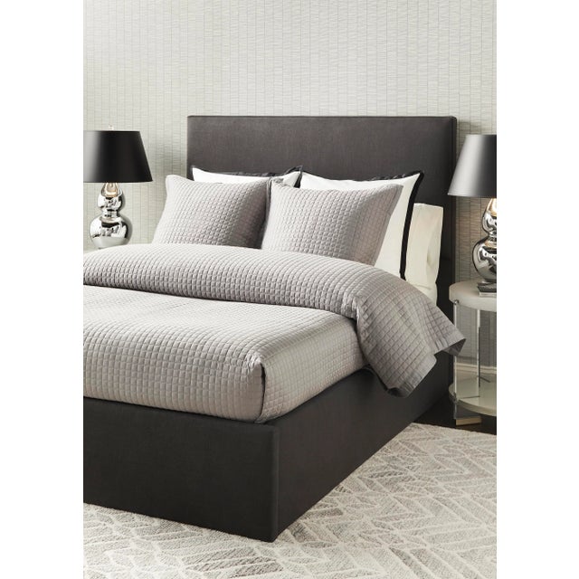 Textile Coleman King Cotton Coverlet Set, Storm, 4 Pieces For Sale - Image 7 of 9