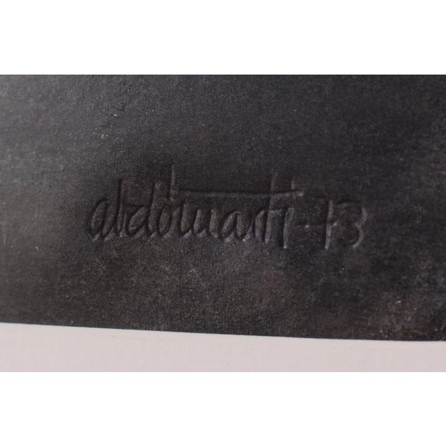 Gold Abstract Painting For Sale - Image 8 of 12