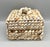Contemporary Vintage Coastal Seashell Covered Shell Encrusted Box – Coastal / Tropical For Sale - Image 3 of 18