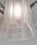 Degue French Art Deco Stepped Geometric Frosted Glass Chandelier - 1930s For Sale - Image 6 of 11