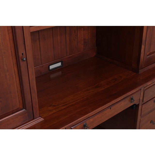Lexington Bob Timberlake Cherry Desk W. Hutch Top For Sale - Image 10 of 18