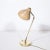 Mid-Century Modernist Striated Resin Shade Articulating Table Lamp W/ Brass Base For Sale - Image 10 of 12