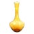 Mid Century Modern Vintage Empoli Italian Glass Large Vase Bottle Amber For Sale