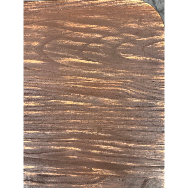 Gray Industrial Style Stacking Counter Stools, Set of Four For Sale - Image 8 of 12