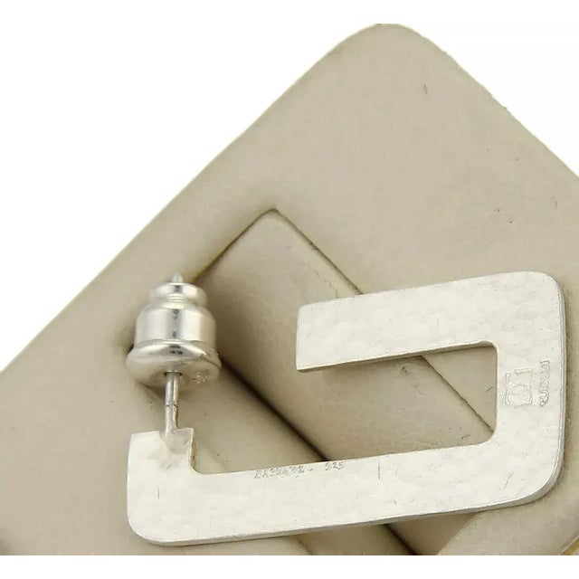 Gurhan Sterling Silver & 24k Gold Narrow Hoop Earrings - 2 Pieces For Sale In Miami - Image 6 of 6