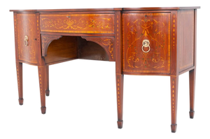 Sheraton Sideboard in Mahogany, 1880