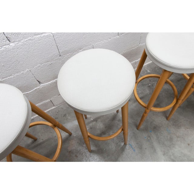 1990s Dining Table and High Stools from Baumann, 1990, Set of 5 For Sale - Image 5 of 18