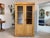 Antique Farmhouse Display Cabinet in Natural Wood, 1890s For Sale - Image 4 of 13
