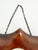 Brown 1930s Italian Deco Style Shield Wall Mirror For Sale - Image 8 of 11