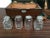 Wood Victorian English Rosewood Gentleman’s Dressing Box With Cut Crystal Bottles & Secret Compartment, Circa 1850 For Sale - Image 7 of 10