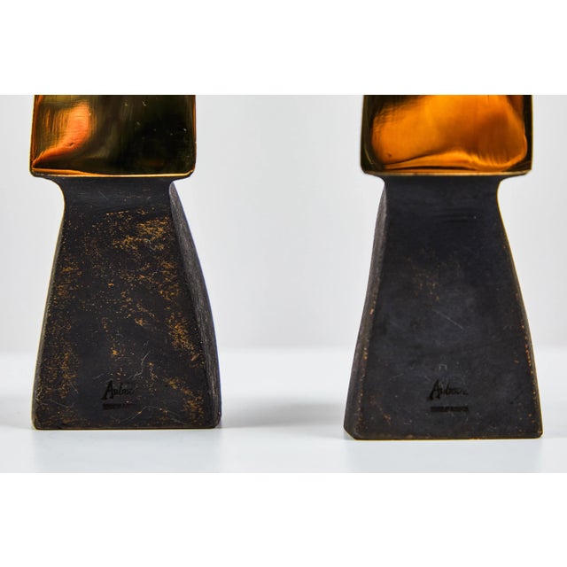 Not Yet Made - Made To Order Carl Auböck Model #3652 Brass Bookends For Sale - Image 5 of 7