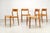 Model 77 Dining Chairs in Teak with Papercord Seats by Niels O. Møller for J.L. Møllers, Denmark, 1959, Set of 4 For Sale - Image 14 of 14
