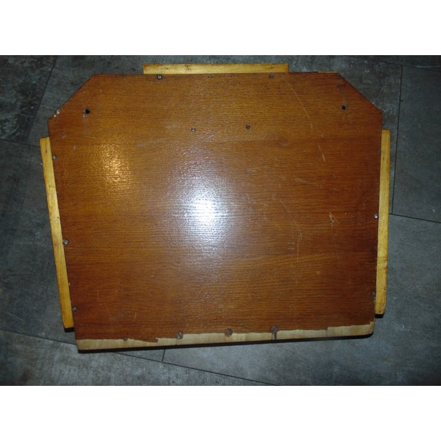 1950s Vintage Wooden Magazine Rack, 1950s For Sale - Image 5 of 8