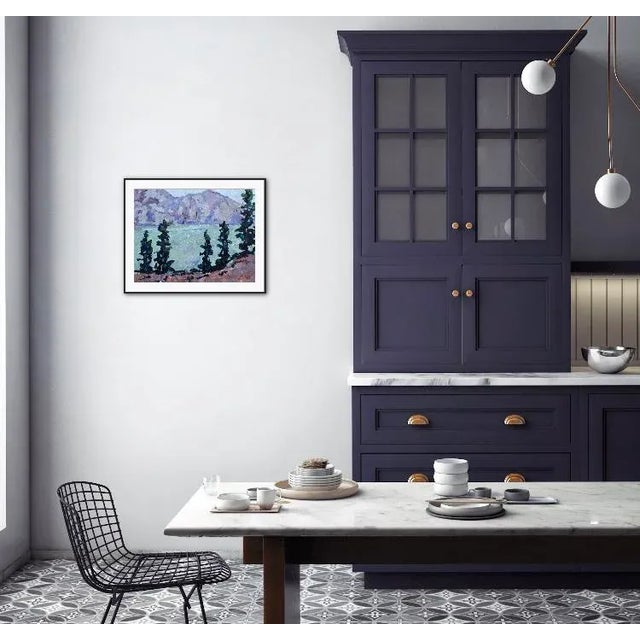 Contemporary Impressionist Nevada Landscape Oil Painting For Sale - Image 11 of 12