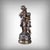 For this large bronze with a brown patina entitled "Surprise," Hippolyte Moreau captures a moment of emotion, where two...