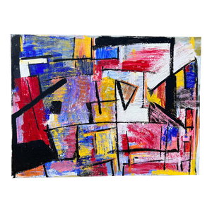 Abstract Composition in Bold Colors by Scott Anderberg