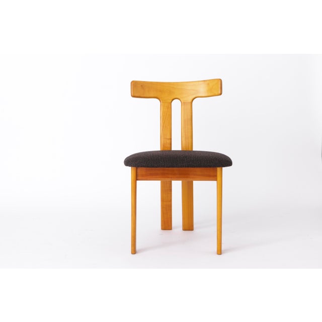 Mid-Century Modern Danish T Shaped Chairs, 1960s, Set of 6 For Sale - Image 3 of 10