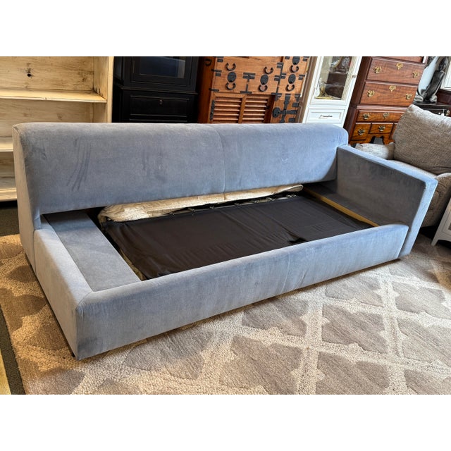 Leggett & Platt Sleep Sectional With Chaise Lounge For Sale - Image 4 of 12