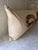 Crotalus Molossus — Beaded Linen Pillow by Textile Artist Dh For Sale - Image 4 of 4